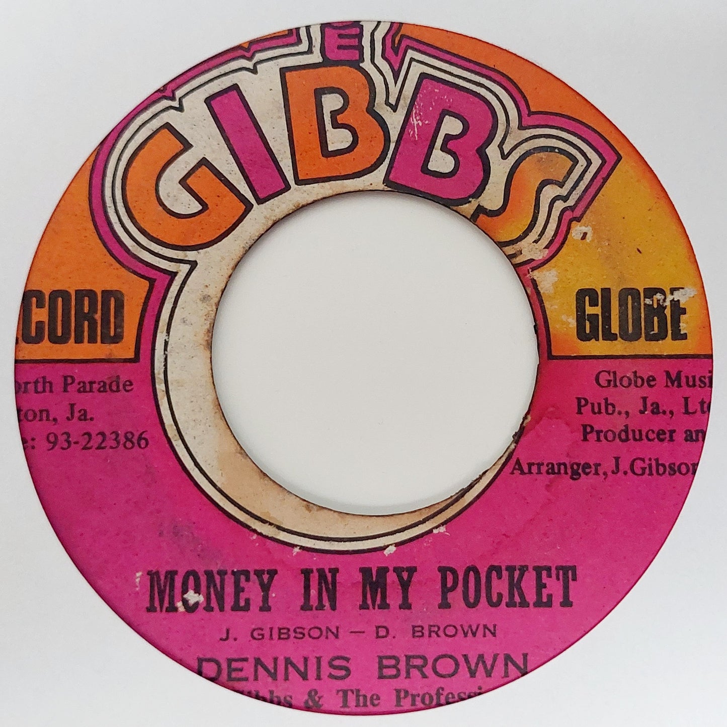 Dennis Brown ‎- Money In My Pocket