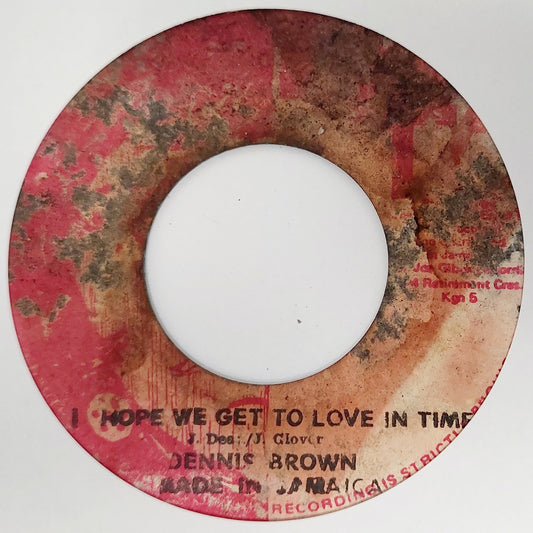 Dennis Brown - I Hope We Get To Love In Time