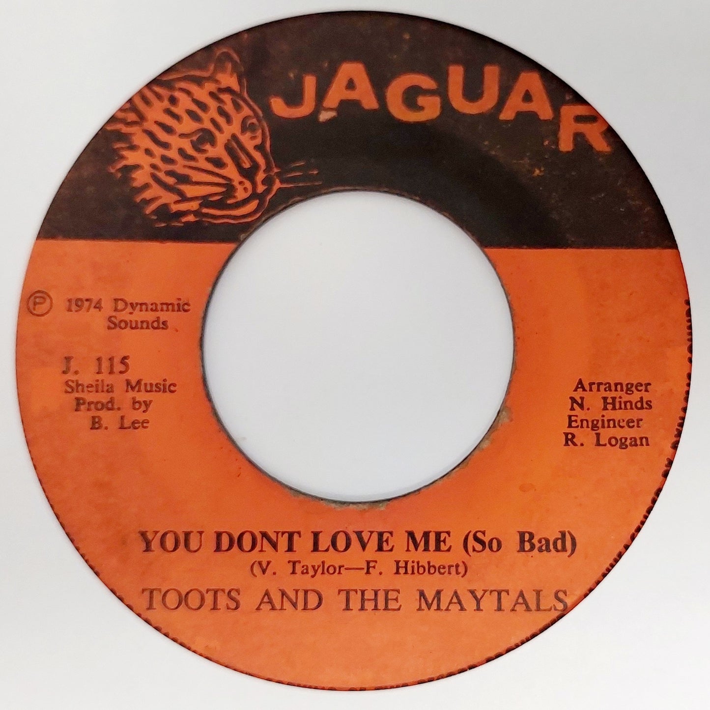 Toots & The Maytals / The Dynamites - You Don't Love Me (So Bad)