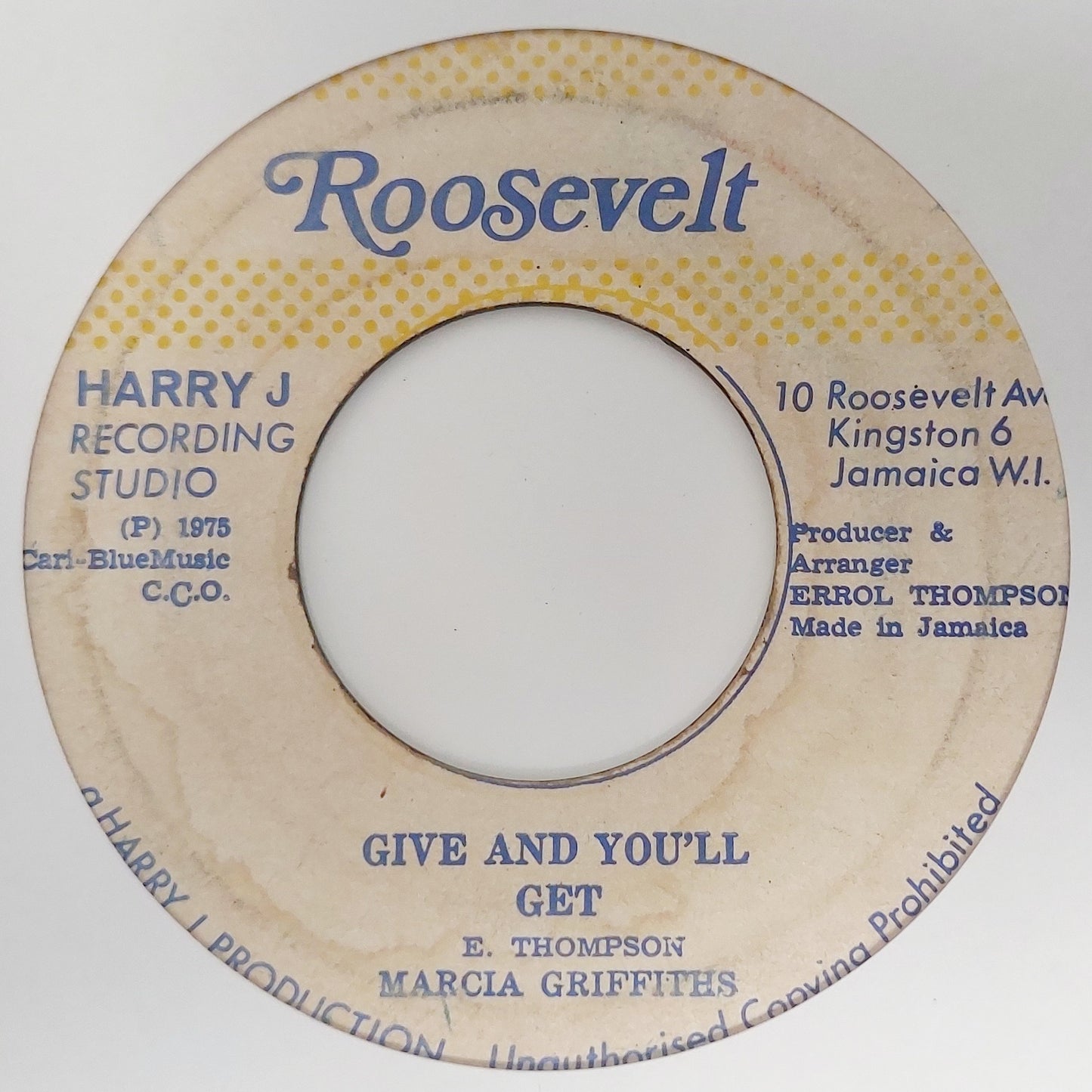 Marcia Griffiths - Give And You'll Get