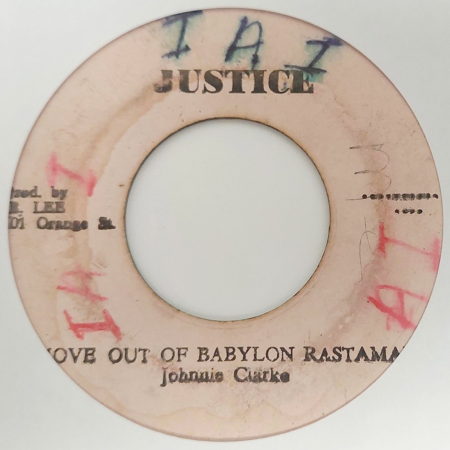 Johnnie Clarke - Move Out Of Babylon Rastaman