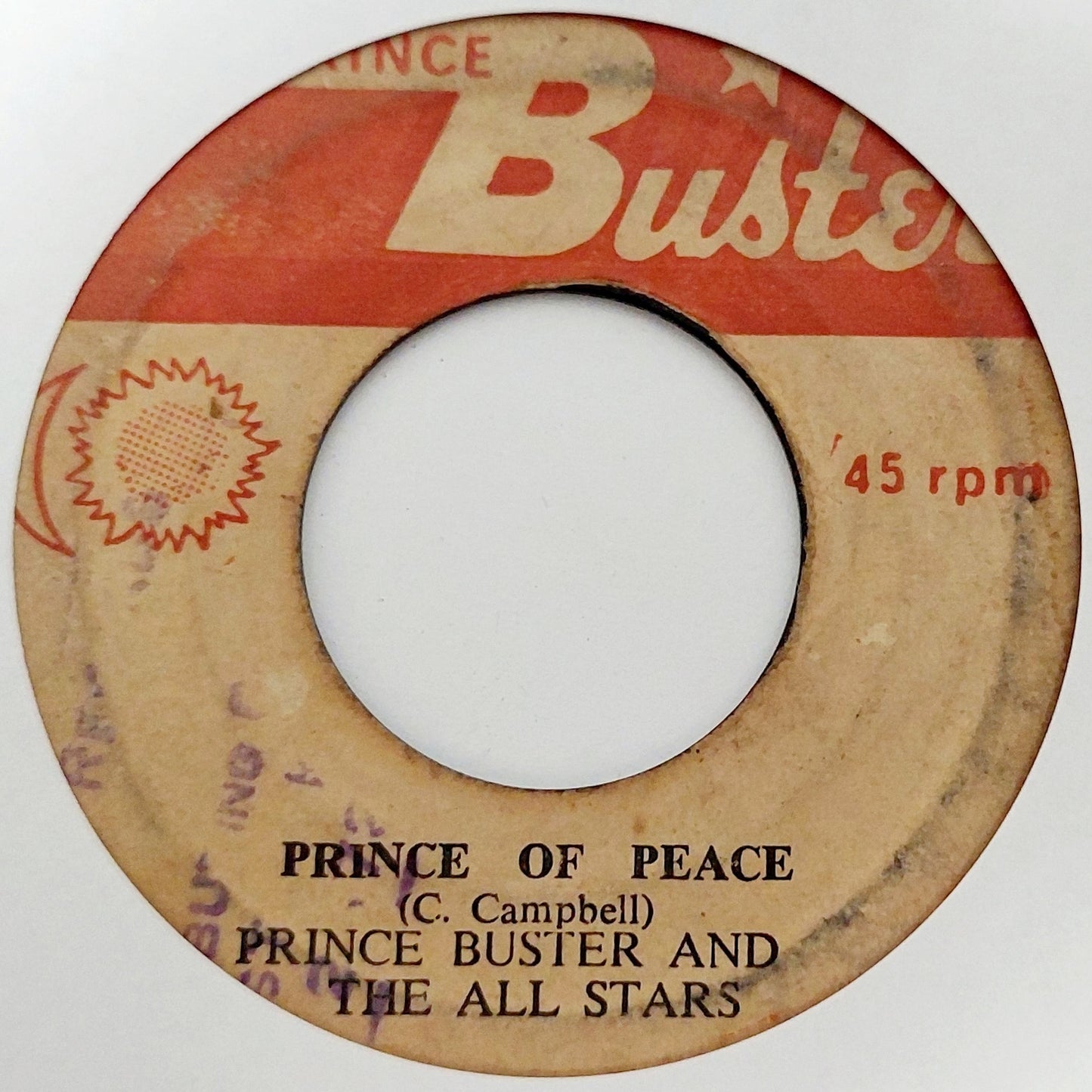 Prince Buster ‎- Prince of Peace / Love Another Love