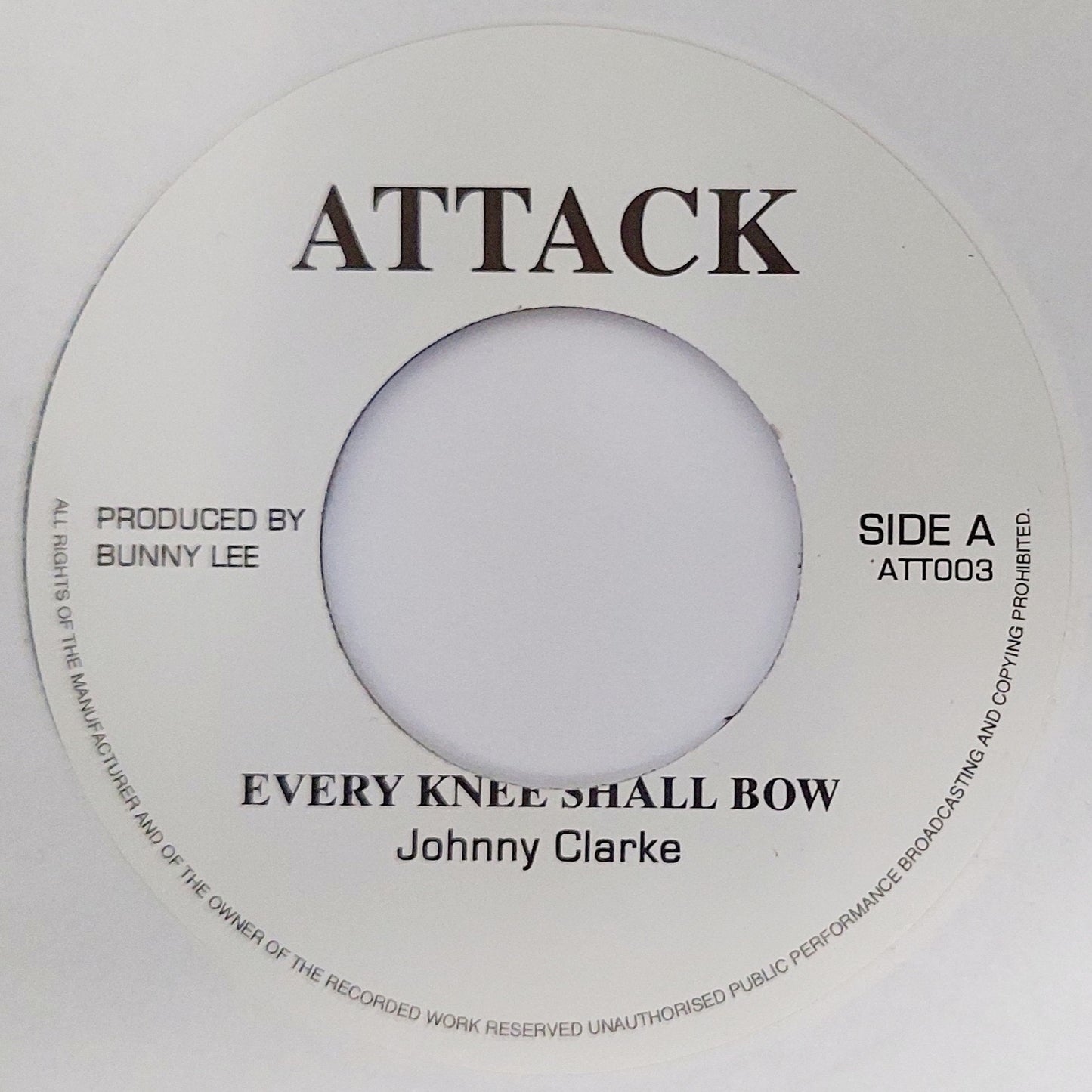 Johnny Clark - Every Knee Shall Bow (One Drop Tubby's Mix)