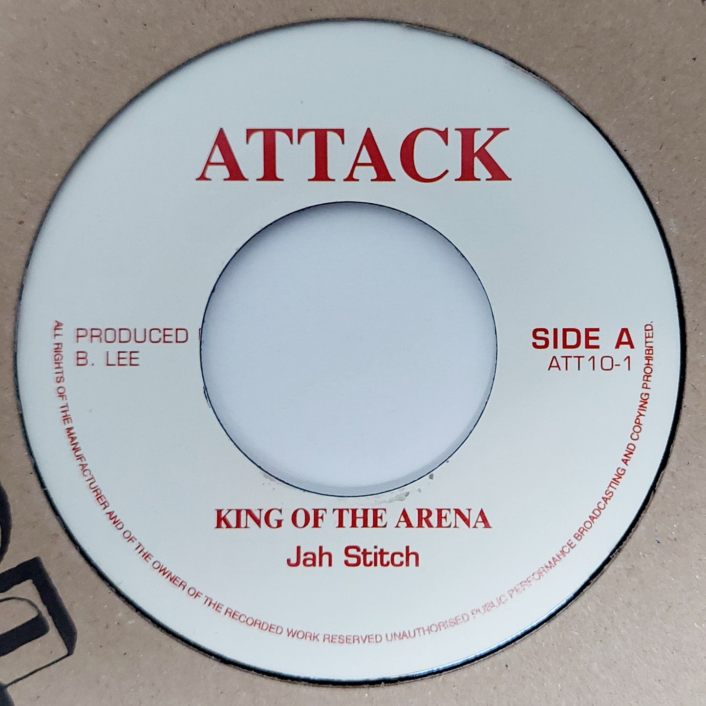 Jah Stitch - King Of The Arena