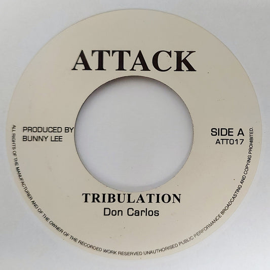 Don Carlos / King Tubby - Tribulation