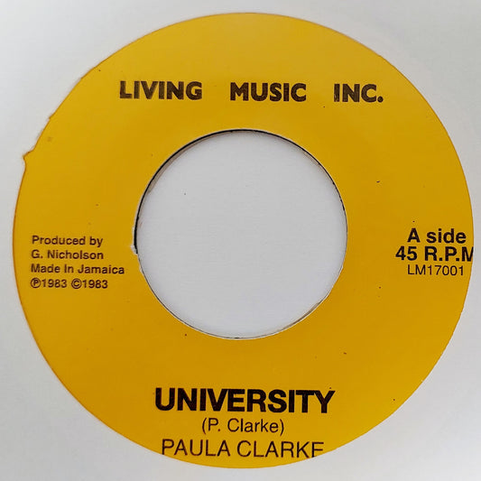 Paula Clarke - University