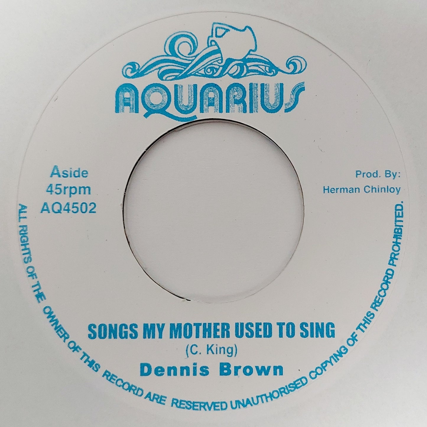 Dennis Brown / U Roy - Songs My Mother Used To Sing / Linger Your Linger