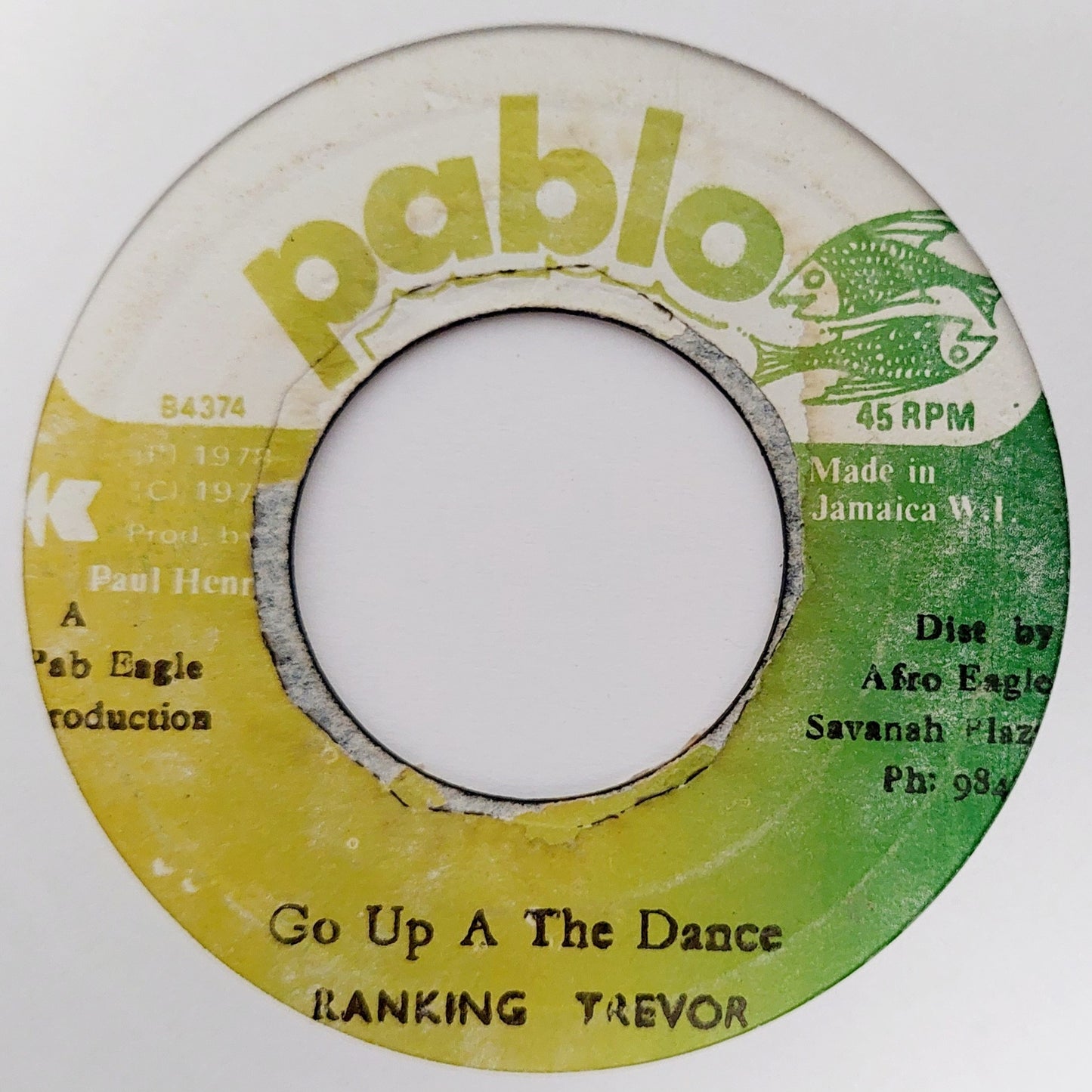 Ranking Trevor - Go Up A The Dance