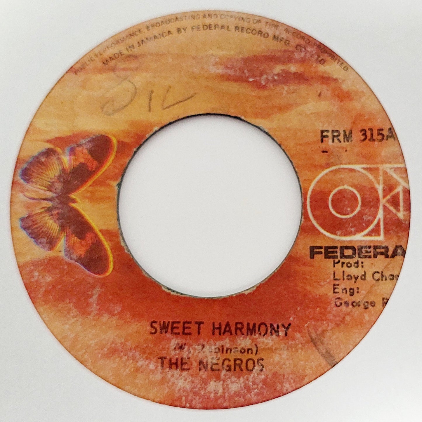 The Negros / Wire - Sweet Harmony / Sweet Organ