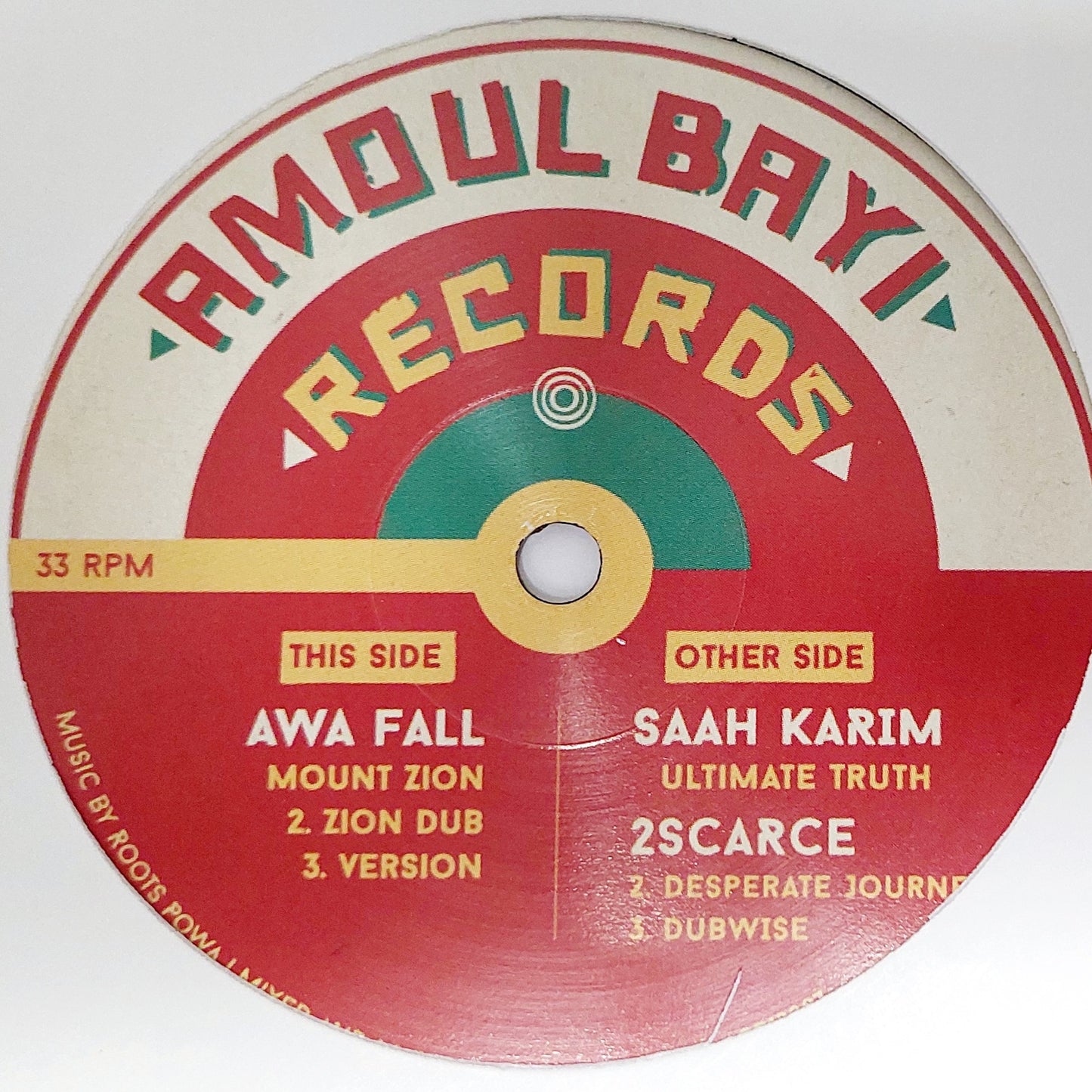 Awa Fall / Saah Karim / 2Scarce - Mount Zion / Ultimate Truth