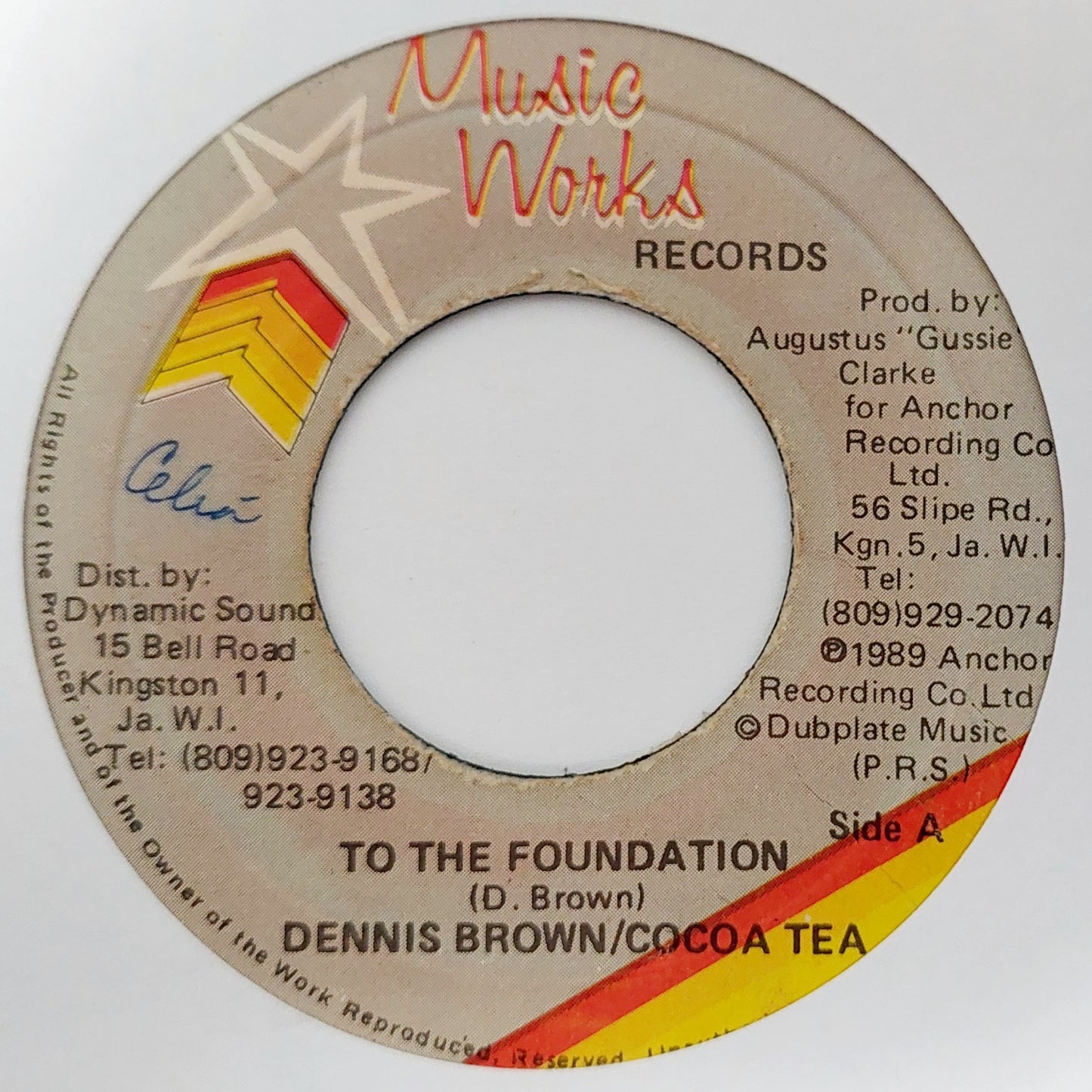 Dennis Brown / Cocoa Tea - To The Foundation