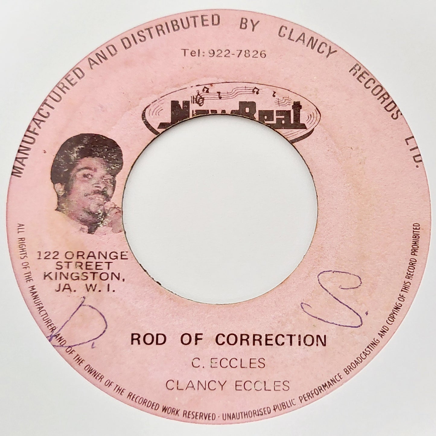 Clancy Eccles - Rod Of Correction