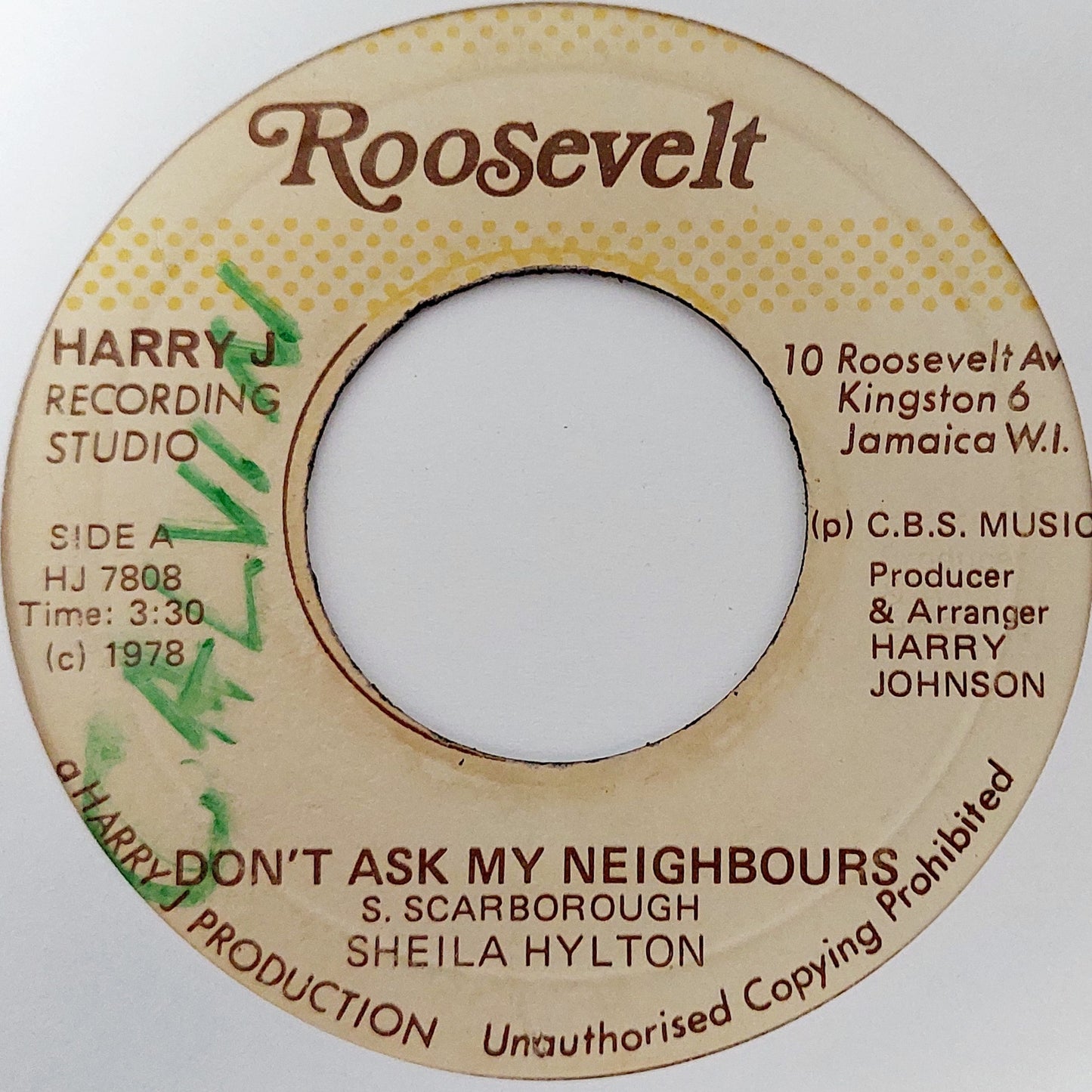 Shelia Hylton - Don't Ask My Neighbours