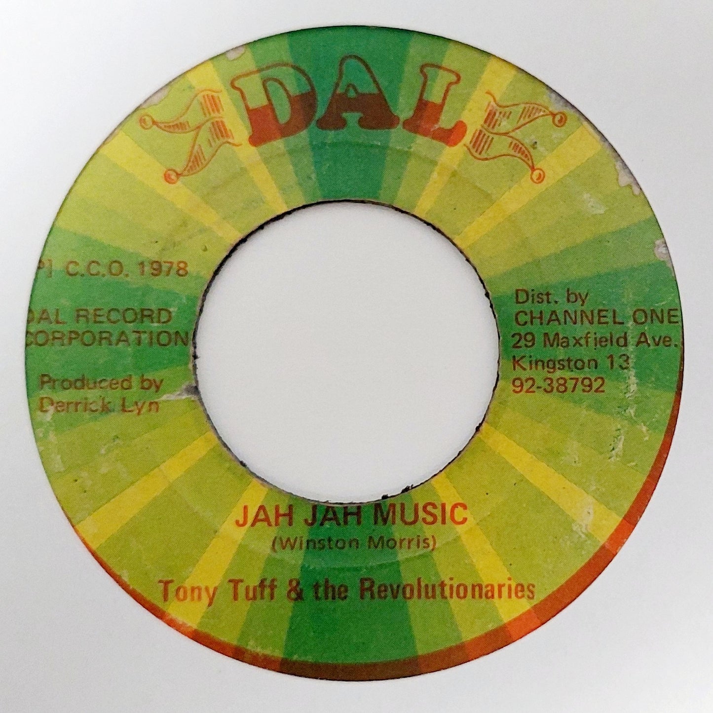 Tony Tuff & The Revolutionaries - Jah Jah Music