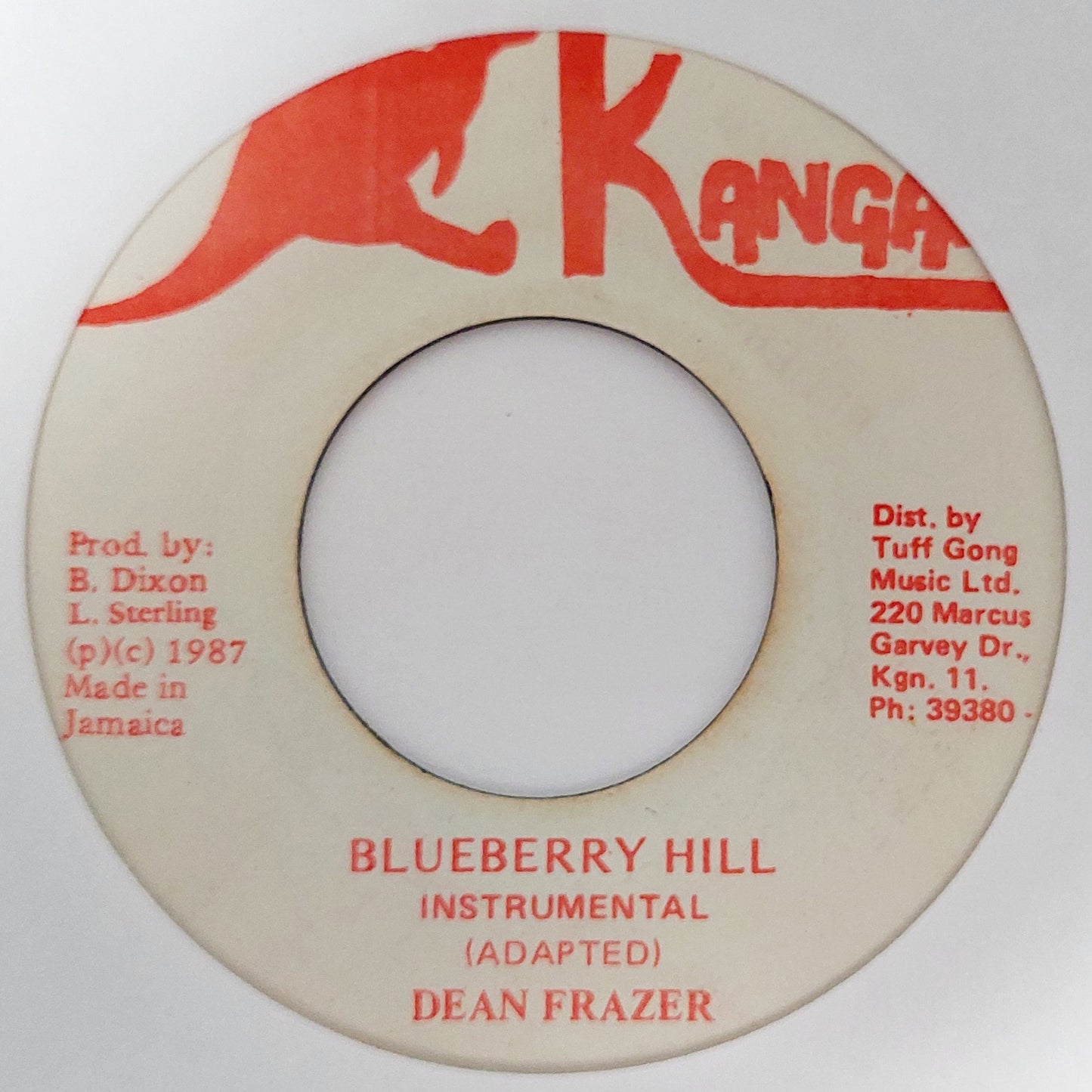Dean Fraser - Blueberry Hill