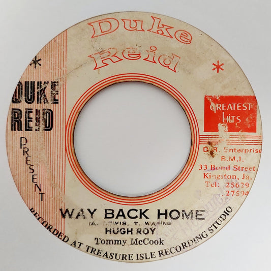 Hugh Roy With Tommy McCook - Behold / Way Back Home