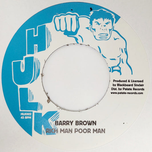 Barry Brown - Rich Man Poor Man