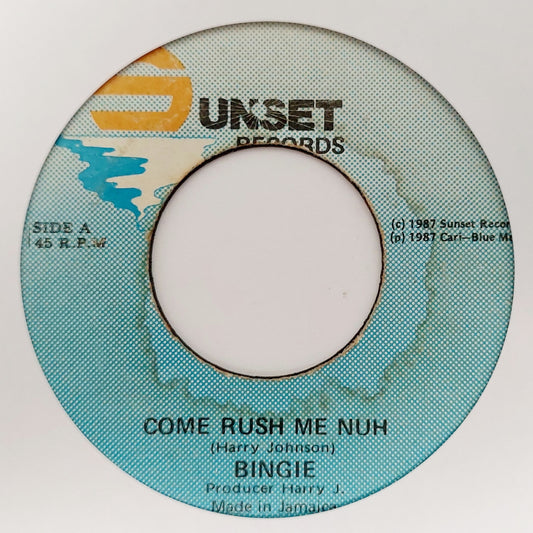 Bingie - Come Rush Me Nuh