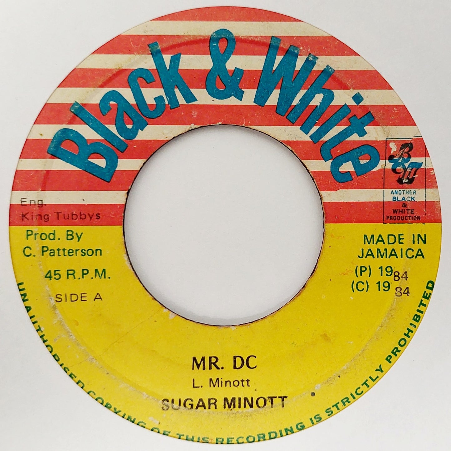 Sugar Minott - Mr. DC