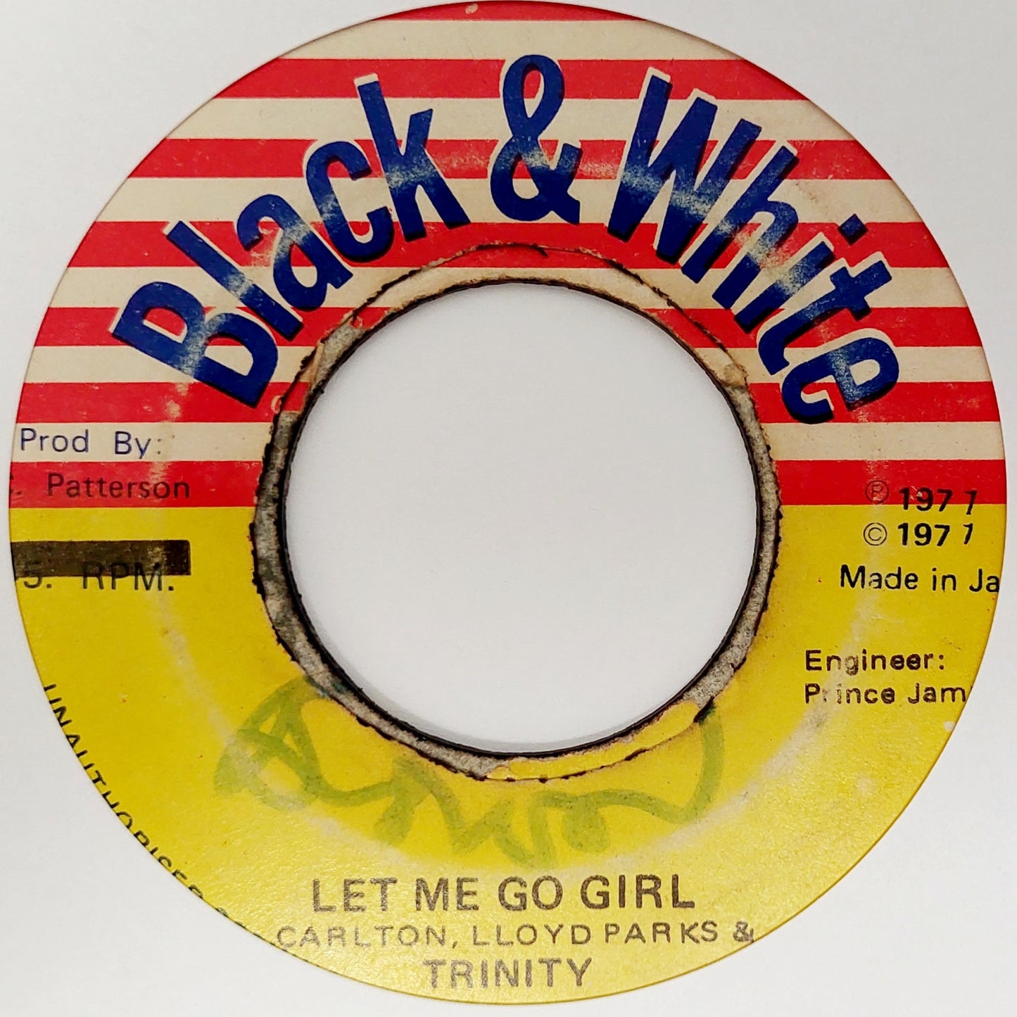 Michael Scotland, Carlton, Lloyd Parks & Trinity - Love Is A Treasure / Let Me Go Girl