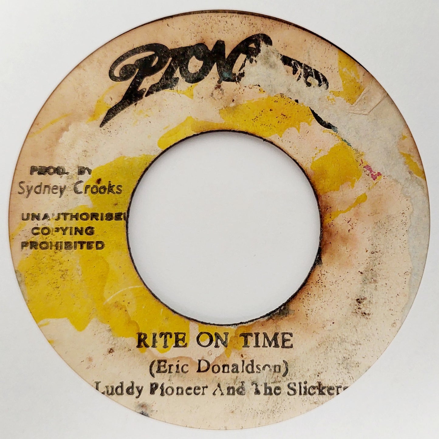 Luddy Pioneer & The Slickers - Rite On Time