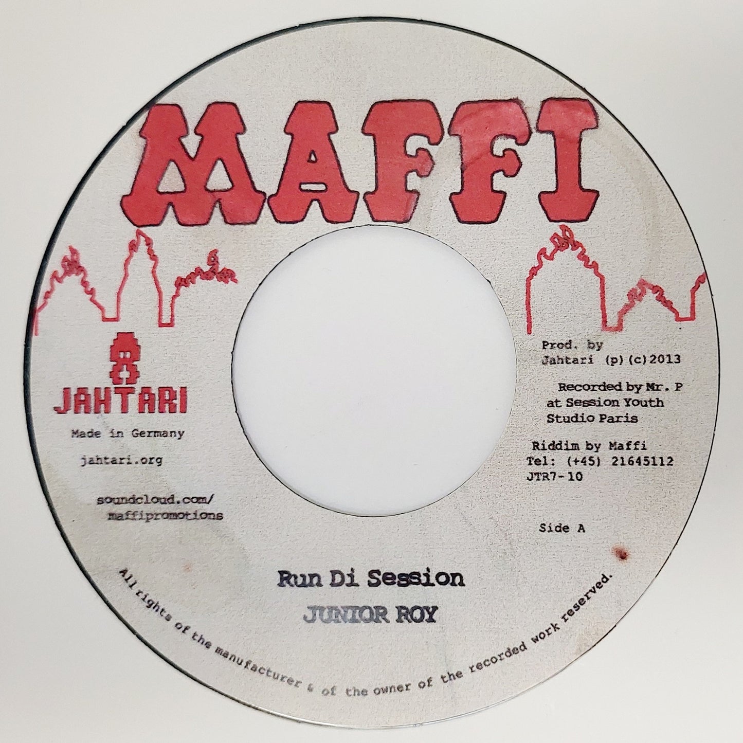 Junior Roy / Lord Sassafrass - Run Di Session / Talking Yardie