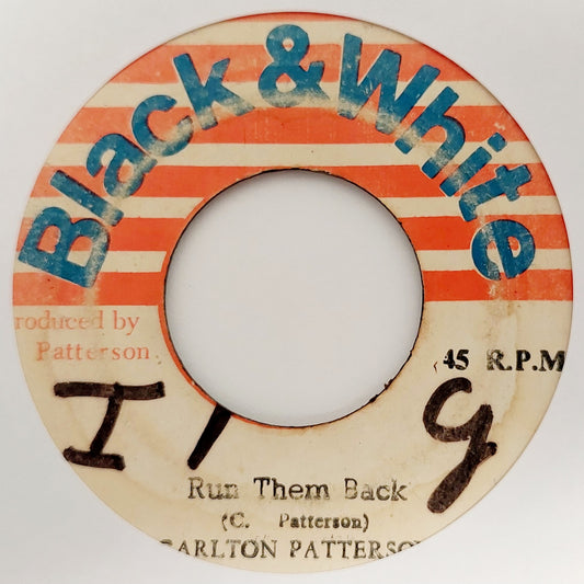 Carlton Patterson - Run Them Back / Scandal Corner