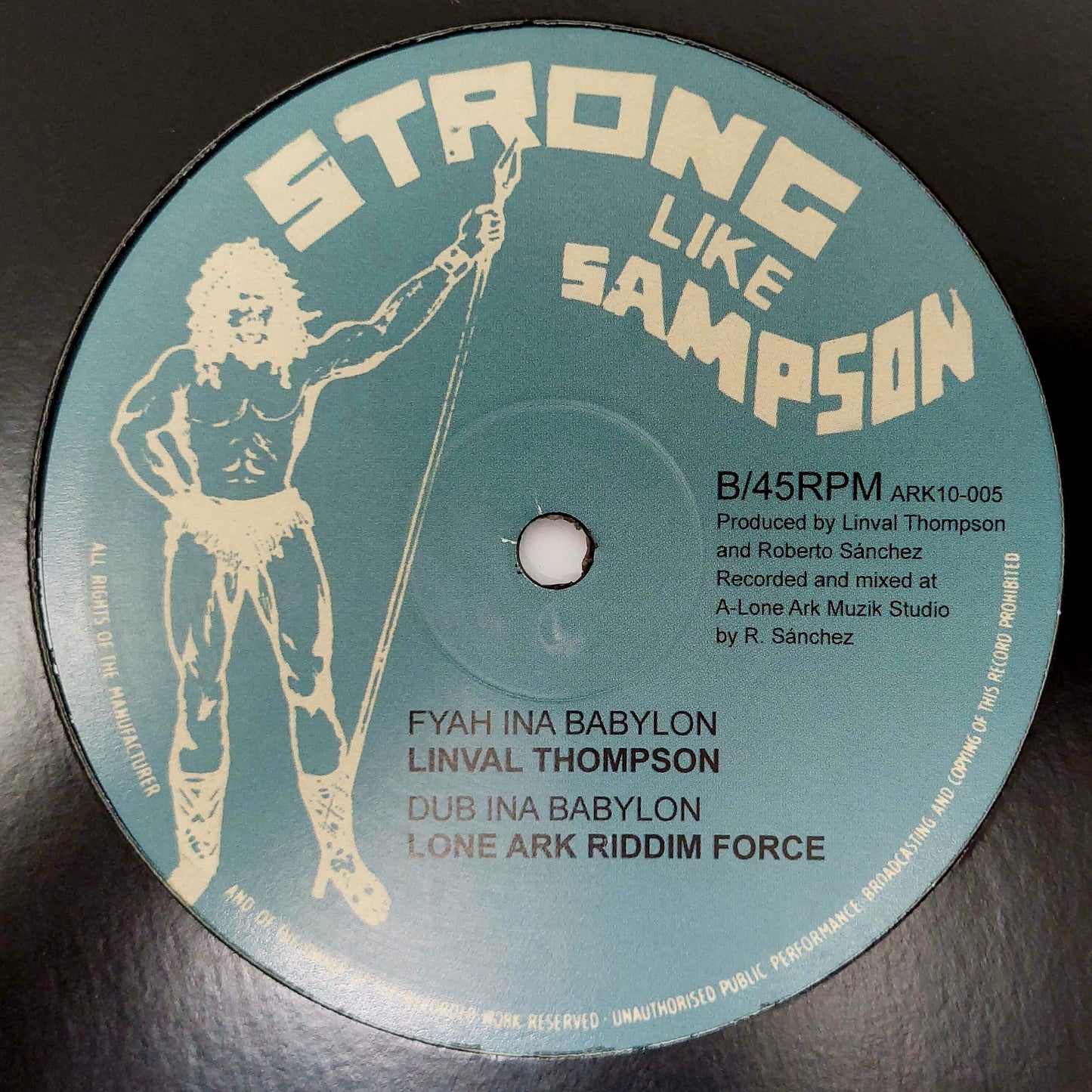 Linval Thompson - Whom Shall I Fear (Extended) / Fyah Ina Babylon