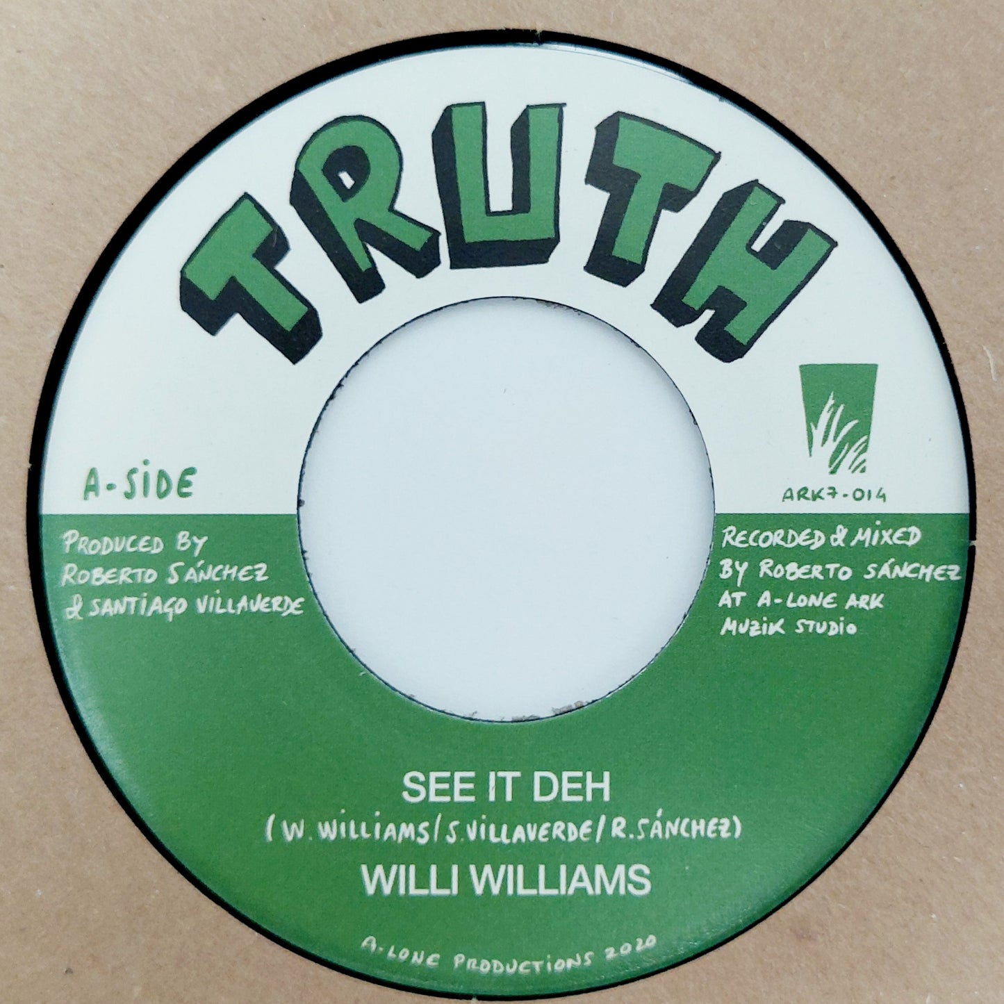 Willi Williams / Lone Ark Riddim Force - See It Deh / Creation In Dub Pt II