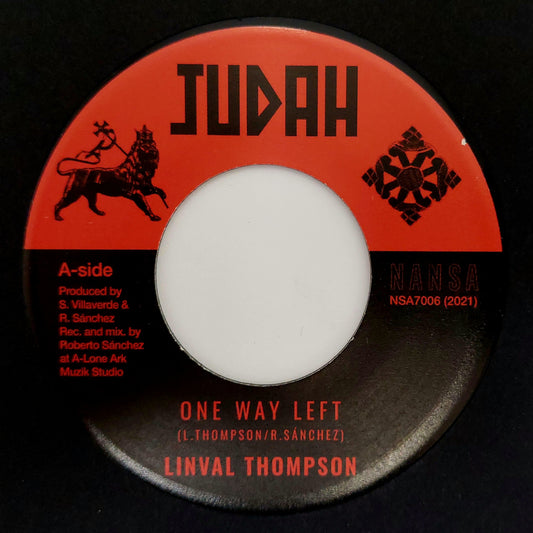 Linval Thompson / Lone Ark Riddim Force - One Way Left / One Way Dub