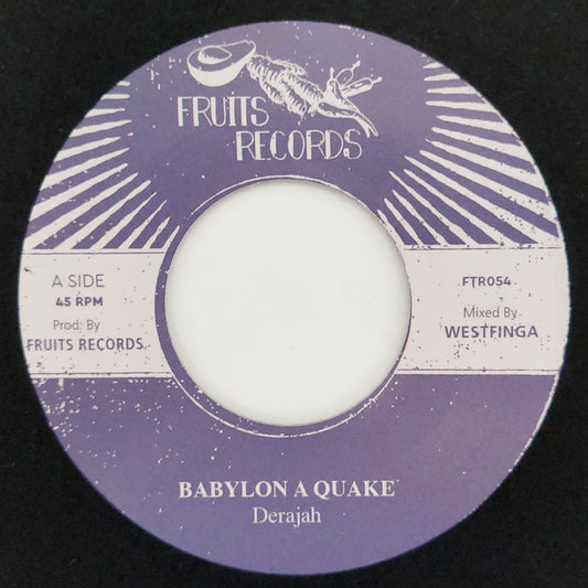 Derajah - Babylon A Quake