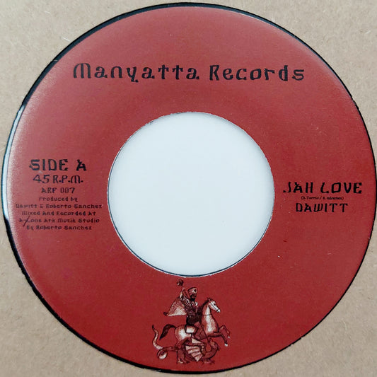 Dawitt / Lone Ark Riddim Force - Jah Love / Jah Love Dub