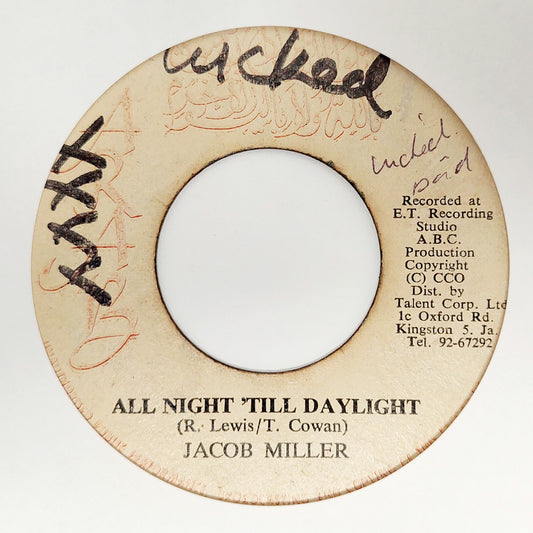 Jacob Miller - All Night Till Daylight