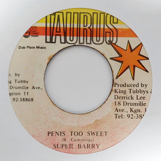 Super Barry - Penis Too Sweet