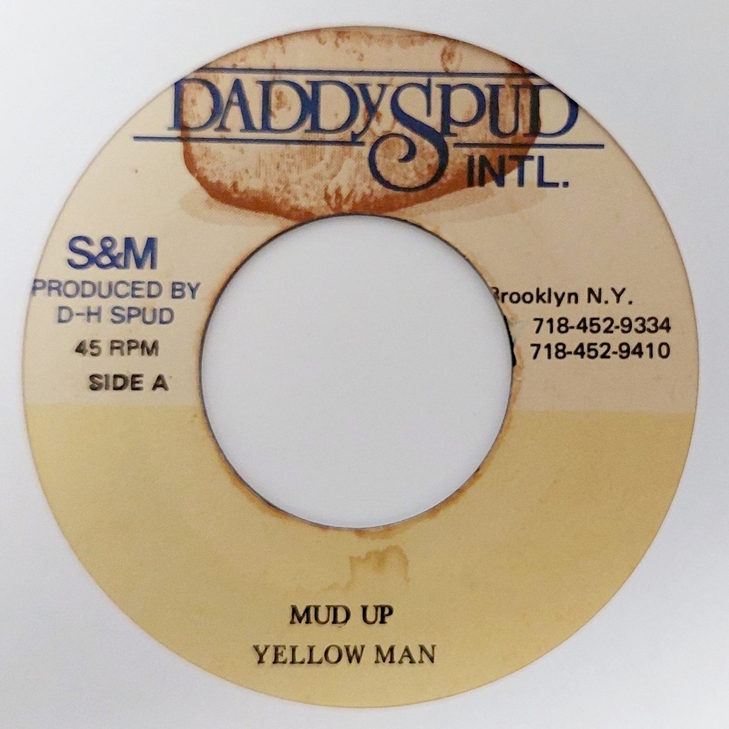 Yellow Man - Mud Up