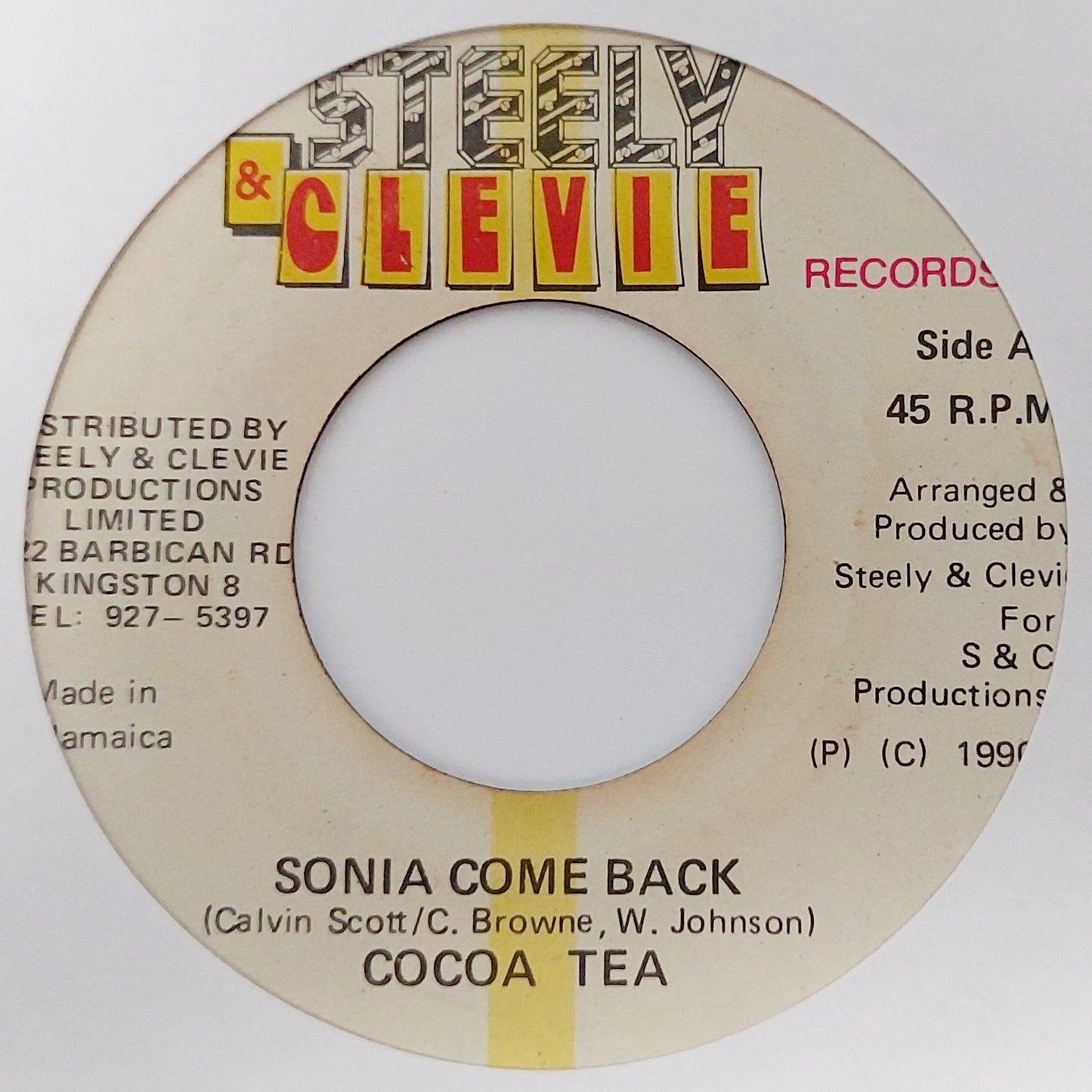 Cocoa Tea - Sonia Come Back