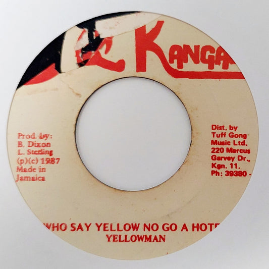 Yellowman - Who Say Yellow No Go A Hotel