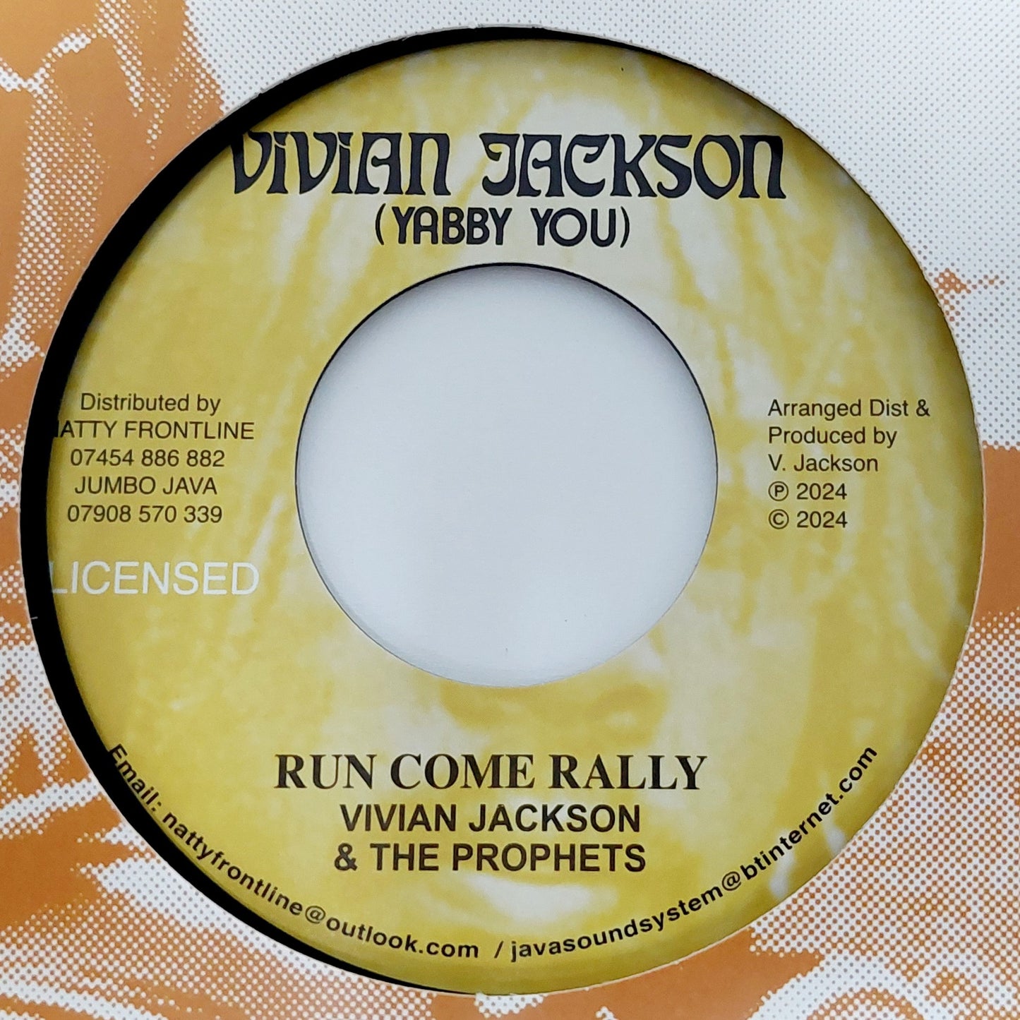 Vivian Jackson & The Prophets - Run Come Rally