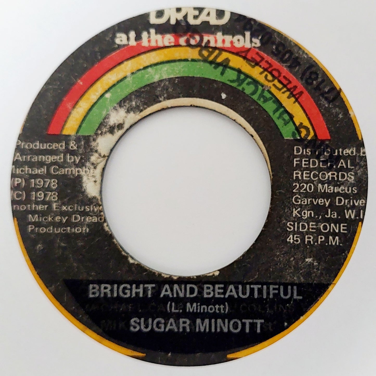 Sugar Minott / Mikey Dread I - Bright And Beautiful / Remote Control