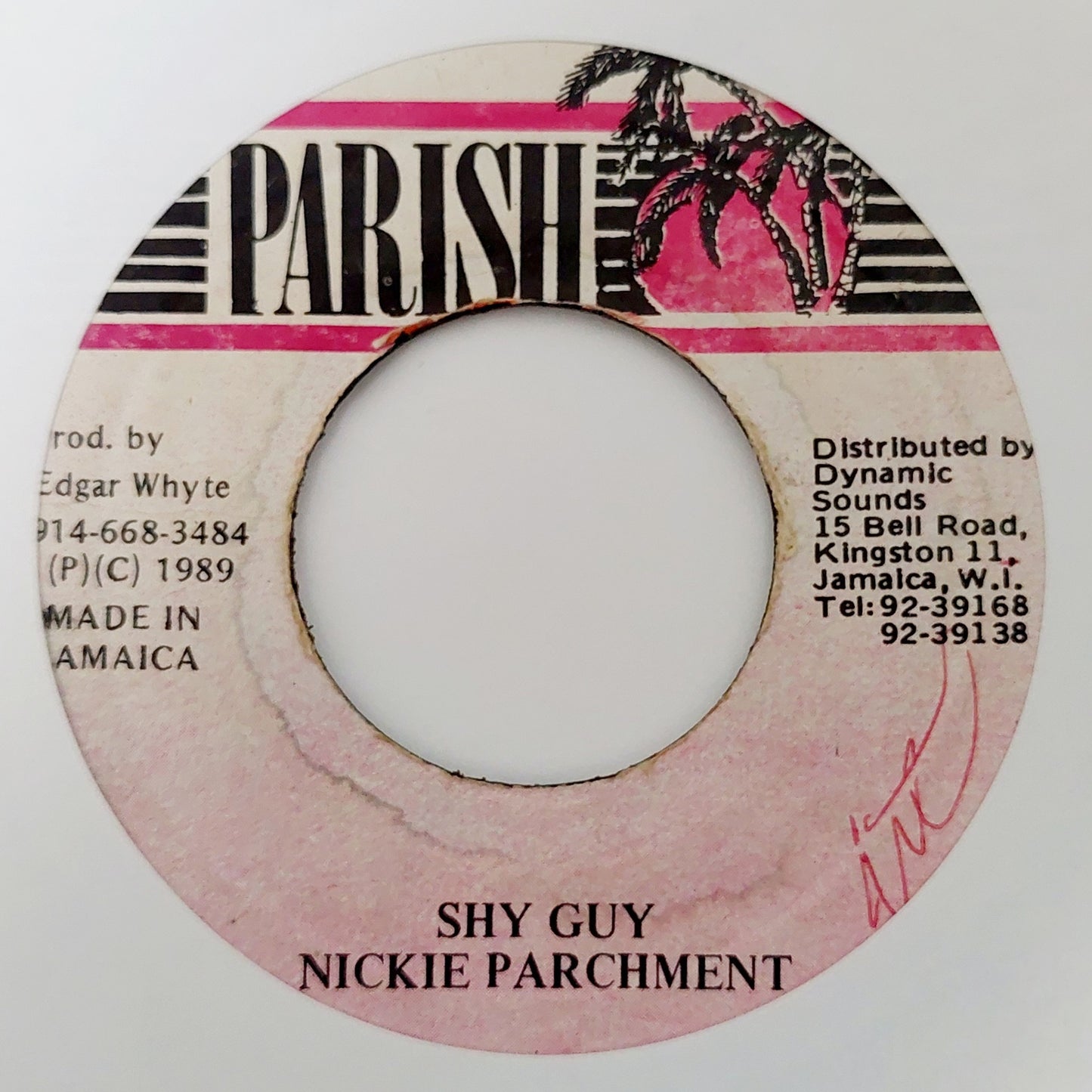 Nickie Parchment - Shy Guy