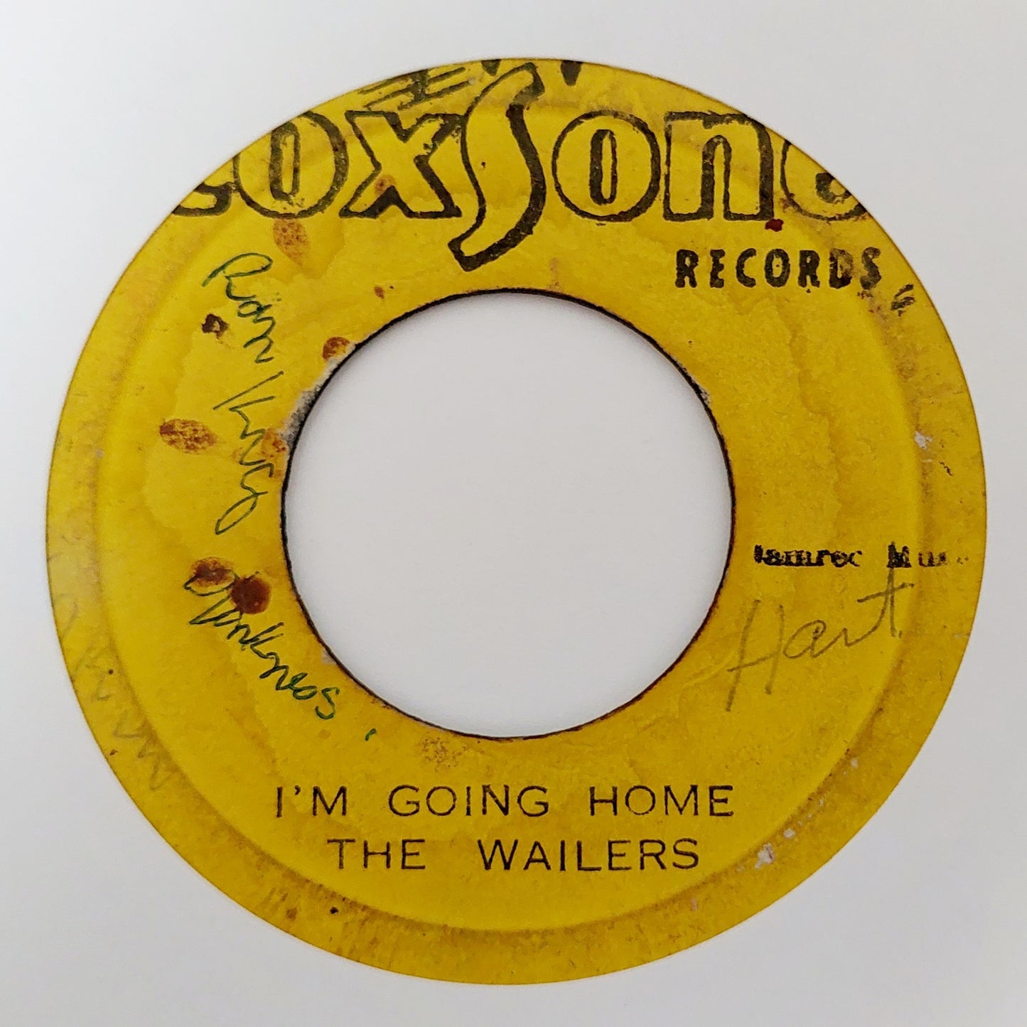 The Wailers ‎- I'm Going Home / It Hurts To Be Alone