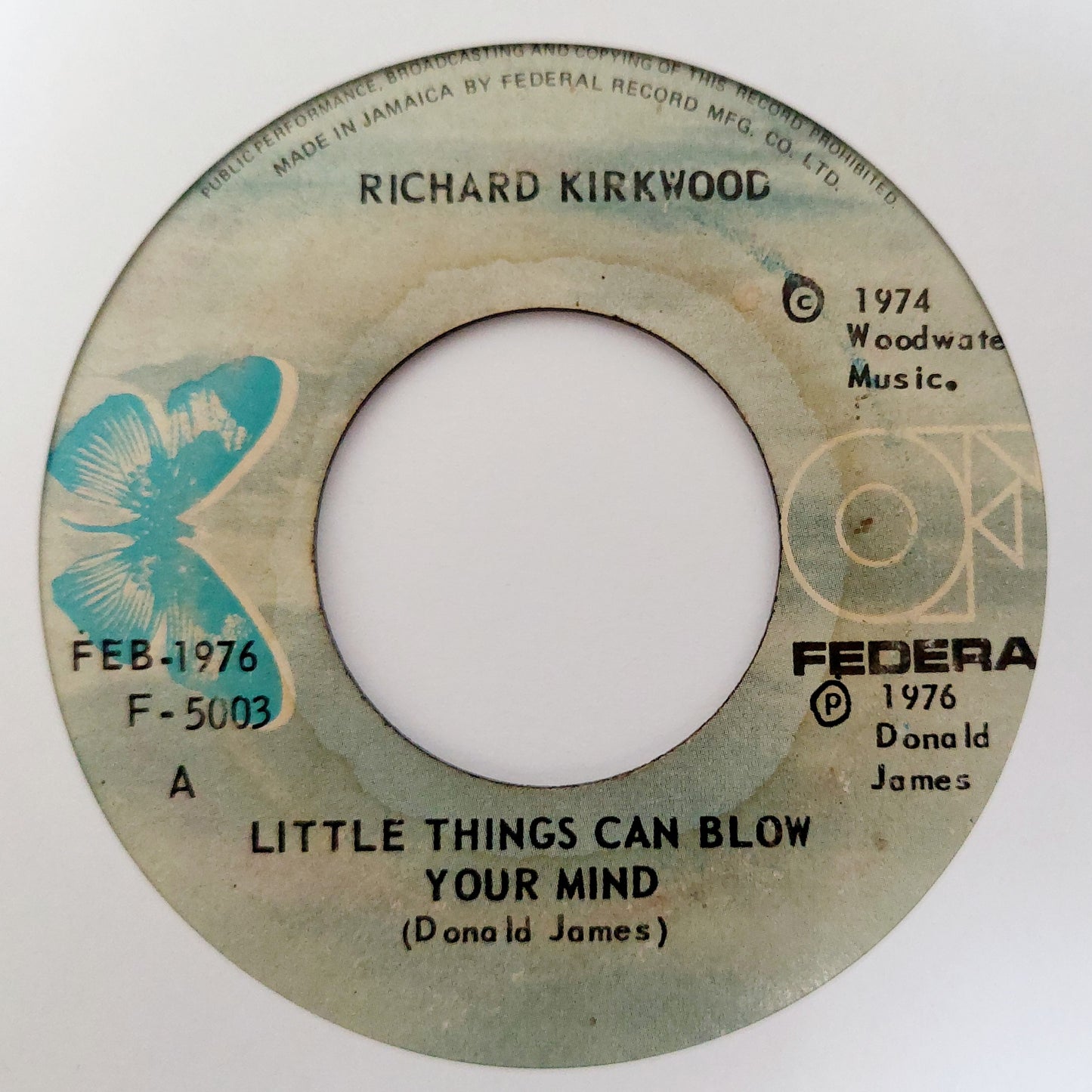 Richard Kirkwood - Little Things Can Blow Your Mind