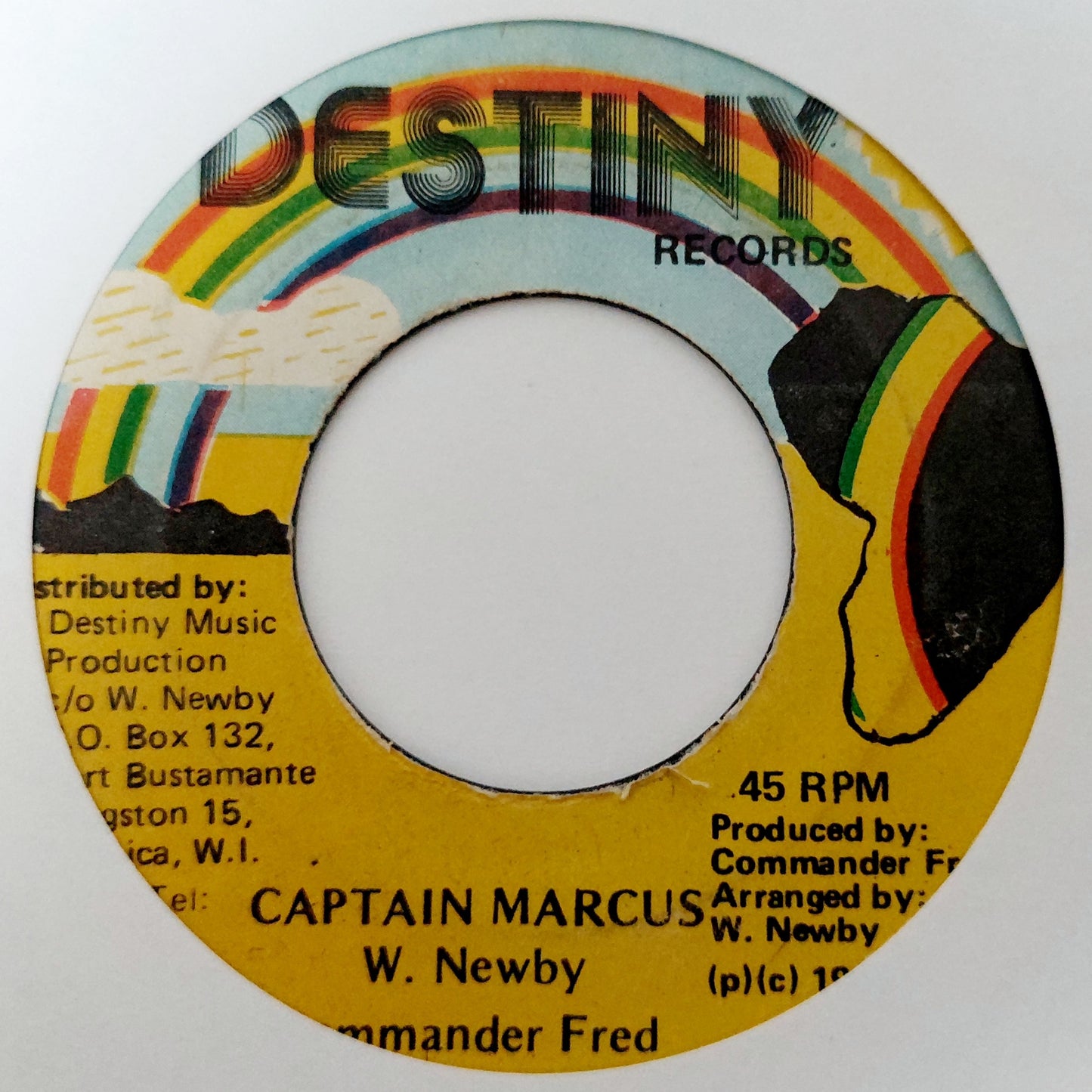 Commander Fred ‎- Captain Marcus