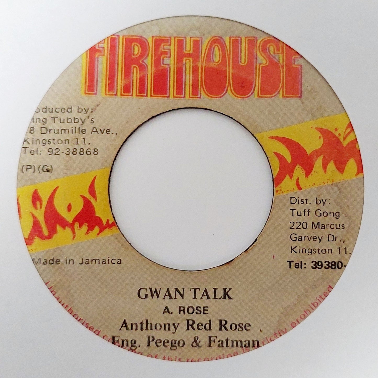 Anthony Red Rose - Gwan Talk