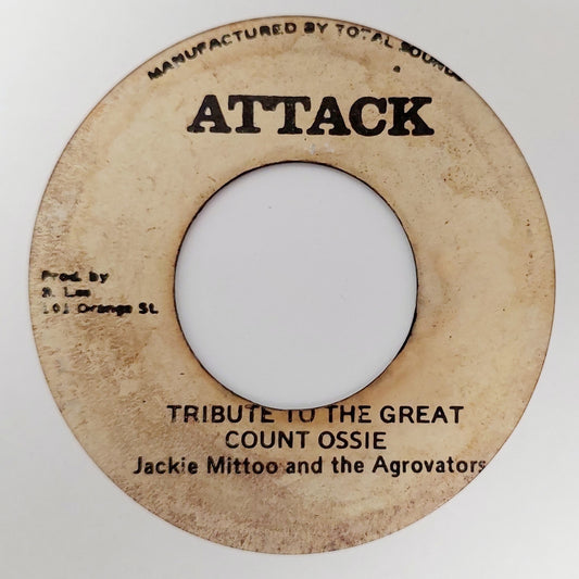 Jah Stitch / Jackie Mittoo - Agrovating Version / Tribute To The Great Count Ossie