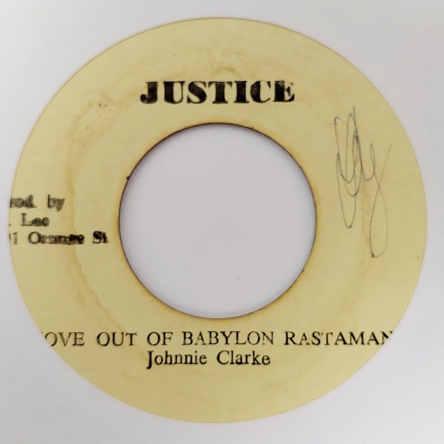 Johnnie Clarke - Move Out Of Babylon Rastaman