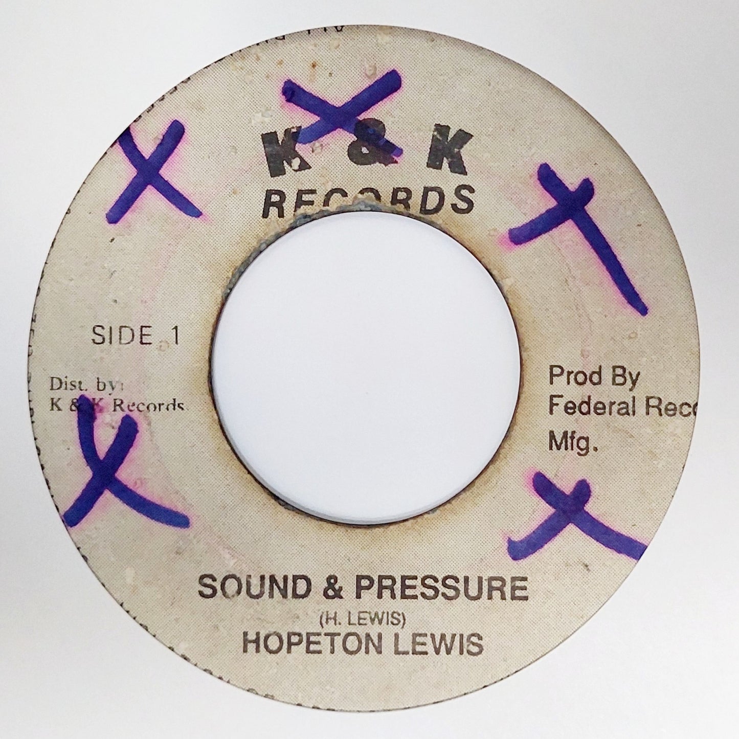 Hopeton Lewis / The Record Specialists - Sound & Pressure / Dynamic Pressure