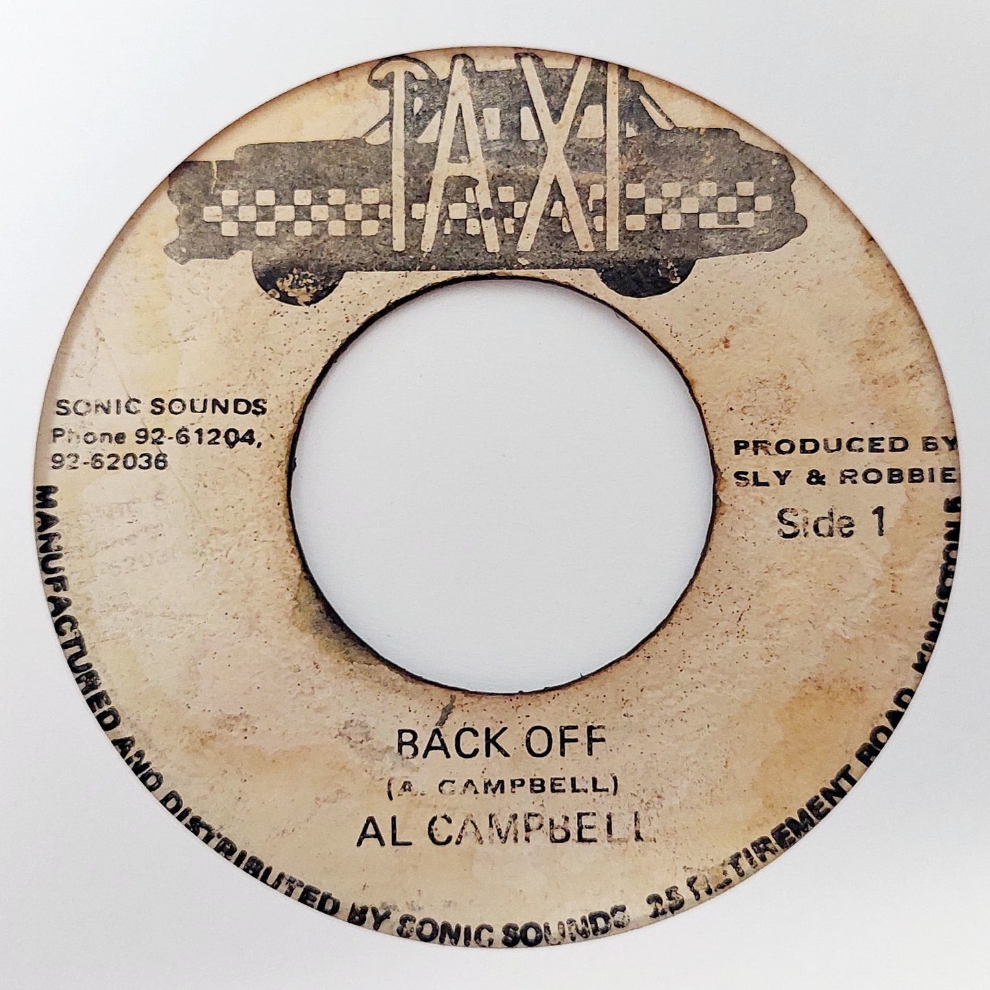 Al Campbell ‎- Back Off