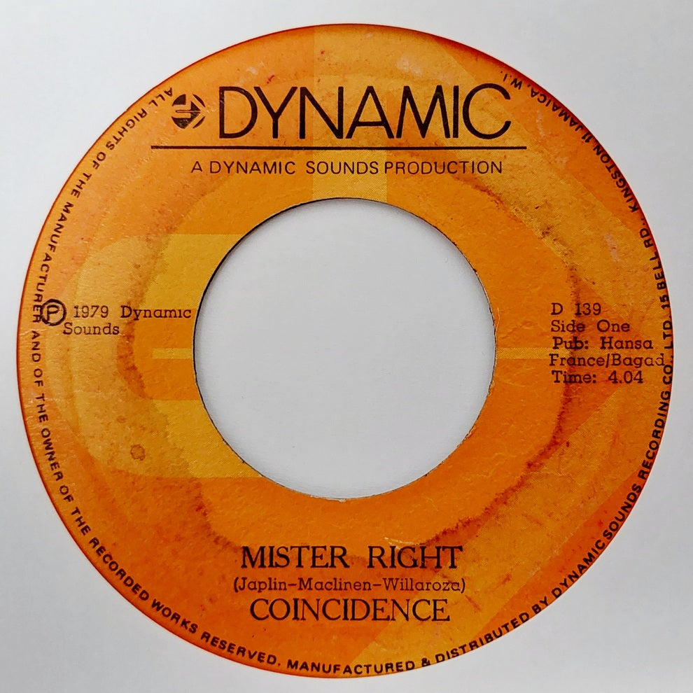Coincidence - Mister Right / Just A Tease