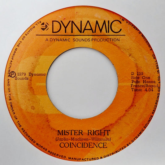 Coincidence - Mister Right / Just A Tease